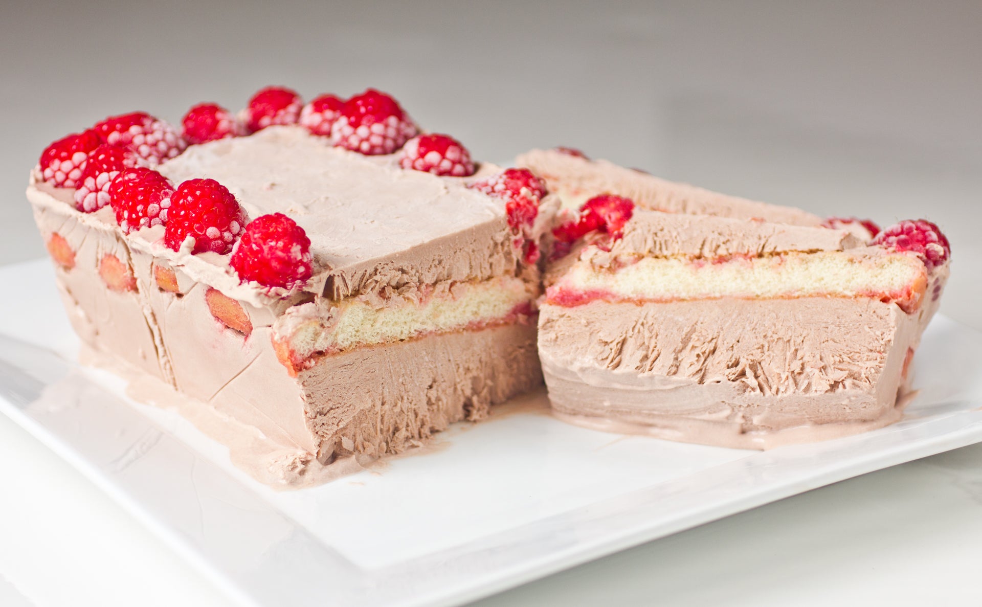 Chocolate Raspberry Semifreddo – Alessi Foods