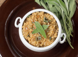 Walnut Risotto with Sage
