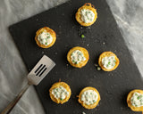 Spaghetti Nests with Ricotta and Peas