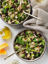 Spring Asparagus & Baby Kale Quinoa Bowl