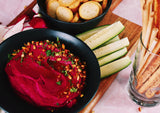 Roasted Beet & Balsamic Hummus