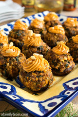 Tuscan Stuffed Mushrooms