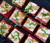 Watermelon Feta and Basil Salad