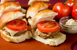 Chicken Burgers with Pesto