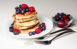Raspberry Quinoa Pancakes