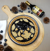 Balsamic Blueberry Pie
