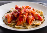 Penne with Sun Dried Tomatoes and Pesto