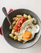 Date Night Gnocchi with Red Pepper & Sun-Dried Tomato Pesto