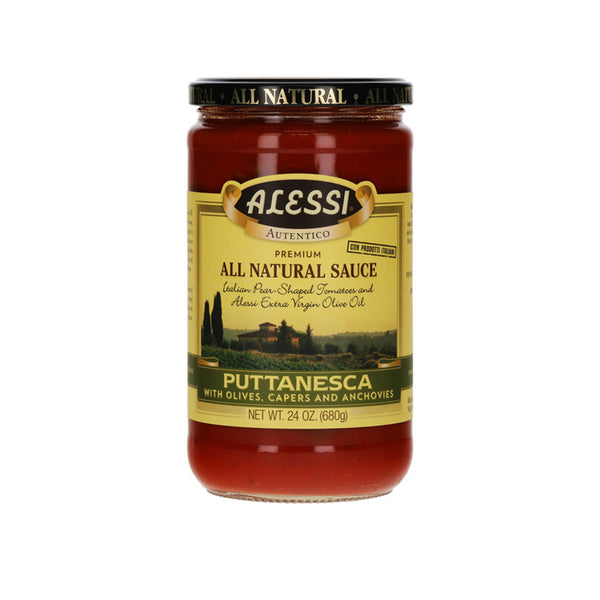 Pasta Sauce Puttanesca With Olives, Capers, and Anchovies – Alessi