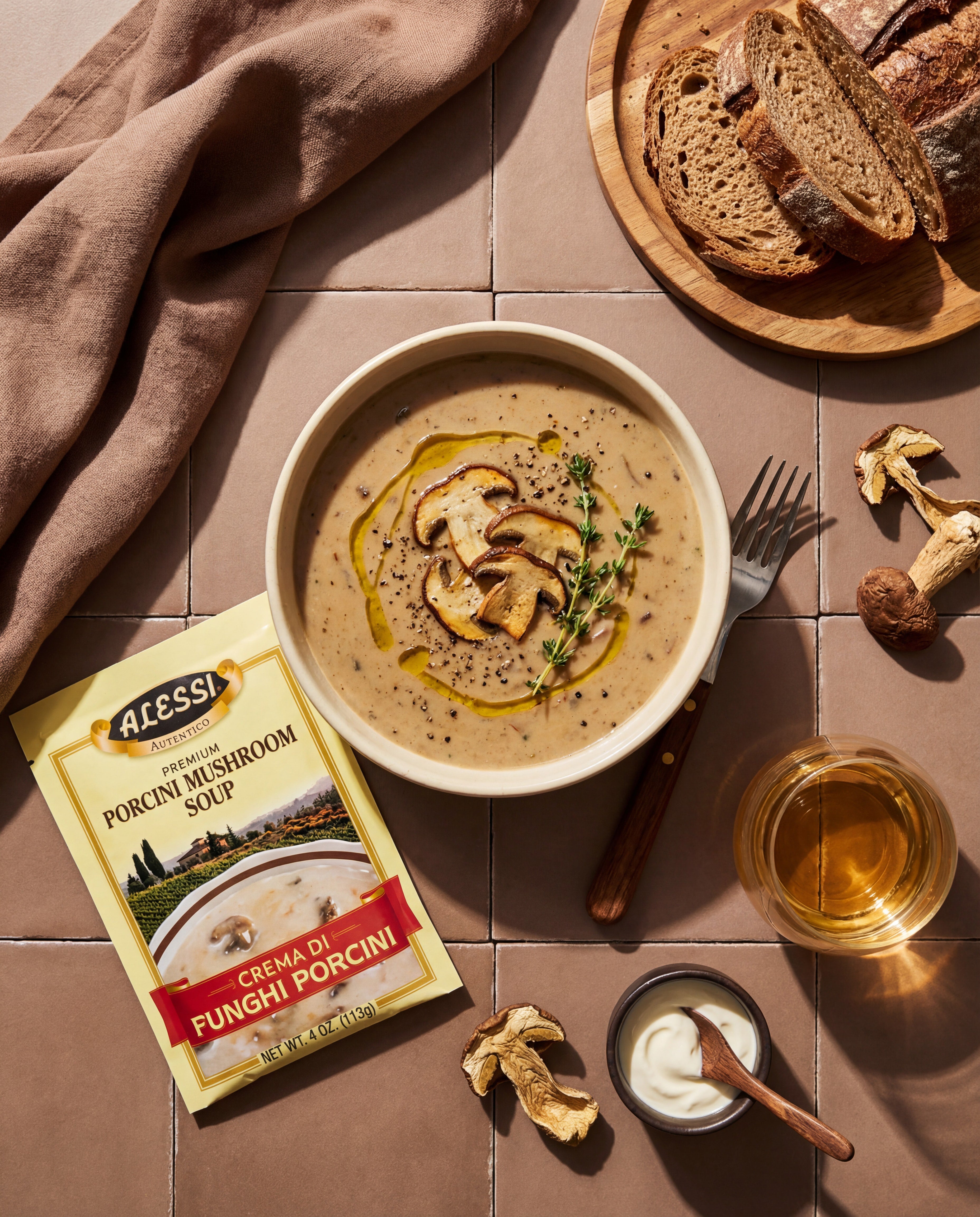 Porcini Mushroom Soup