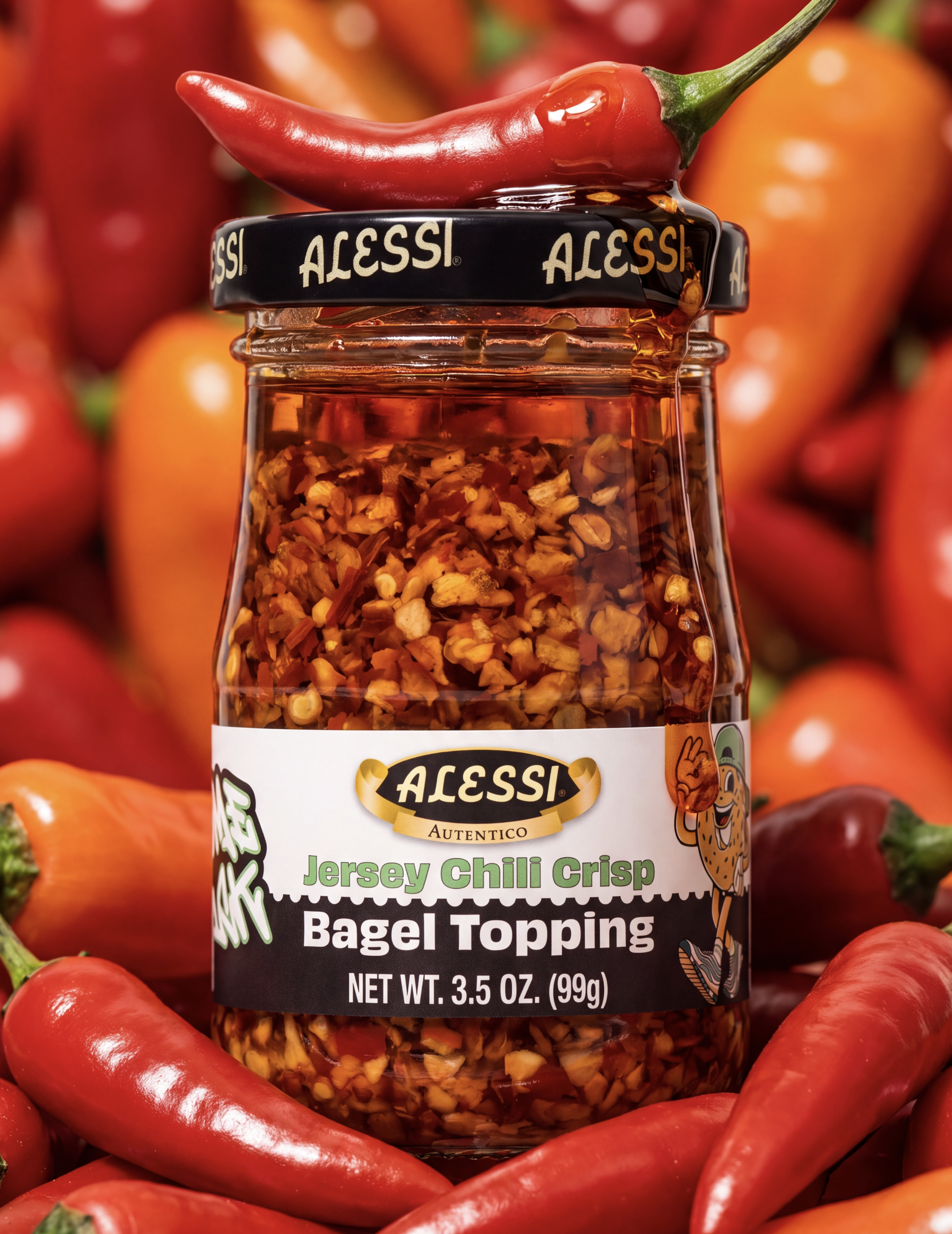 Alessi X Homesick Bagels Chili Crisp Pack